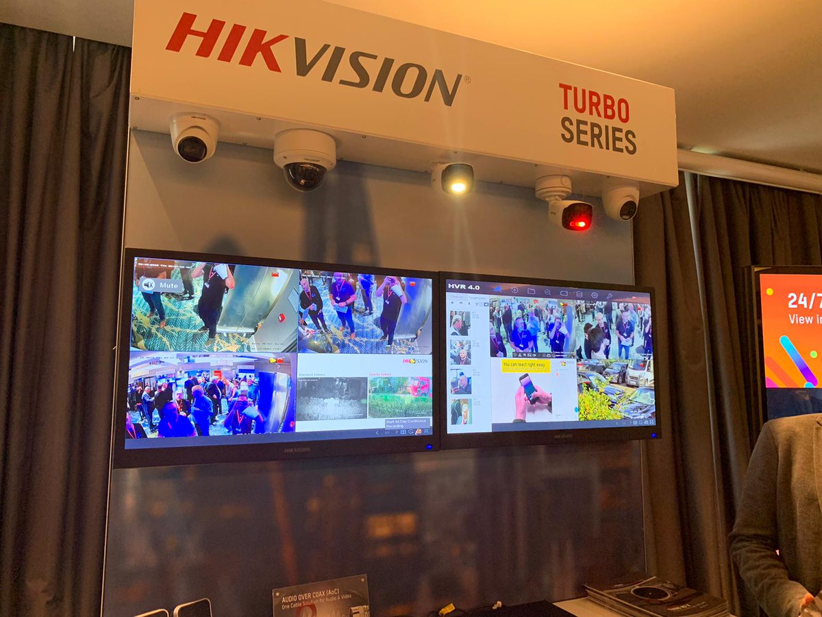 ClarkeInfinity's tweet photo. Sam and Carlos are attending the #HikvisionInsight show today... #CCTV #security @HIKVISIONUK https://t.co/0RYOZP8KEL