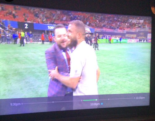 Congrats to Loyalist PR + Event Management grad Mike Masaro, now Senior Communications Manager at <a href="/TorontoFC/">Toronto FC</a> on the team's big win last night. 

Good luck at the #MLS Cup Final! 

Photo: @lanceradjb 

#LoyalistPR #YoureGoingPlaces