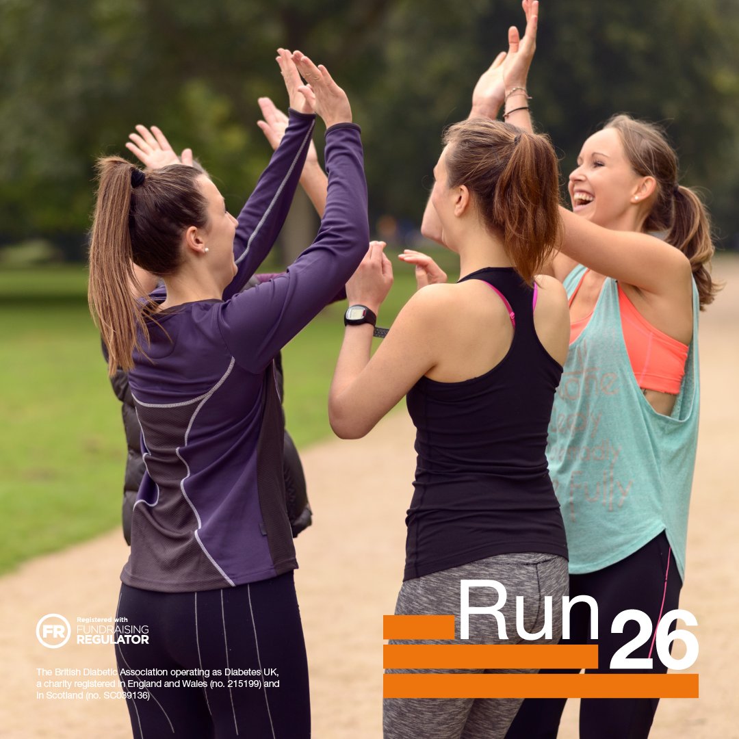 DiabetesUK's tweet photo. It's the last day of our #Run26 challenge! Congrats to the incredible runners who've taken on a marathon this October. You've already raised over £50,000 &amp; we can't wait to see how far we get. Thanks to everyone who's supported the challenge. We couldn't have done it without you! https://t.co/fKHy2SUUsR