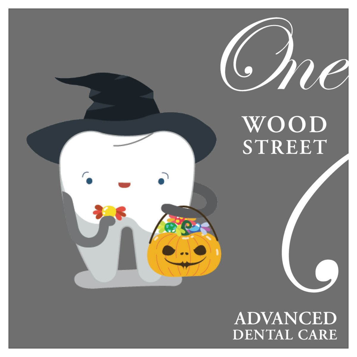 #HappyHalloween from all the team at One Wood Street! Don't forget to brush your teeth after all of those treats!