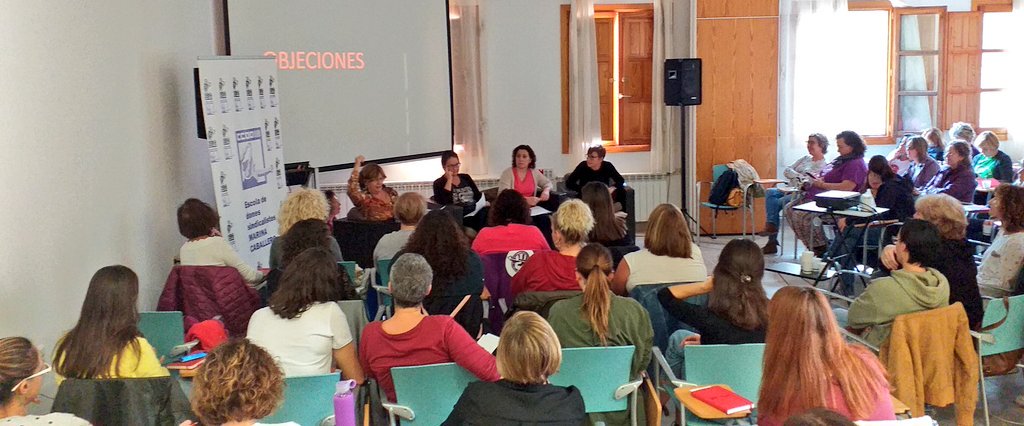 ccoopv's tweet photo. El #feminisme i el #sindicalisme ens ha ensenyat a no acceptar l'statu quo de les coses i que és possible la transformació d'una realitat injusta.

Taula rodona de les secretàries generals @ConsueloNS @colomar_roman @manuelapascualr en la #EscolaDones https://t.co/pmchZ3DTwe