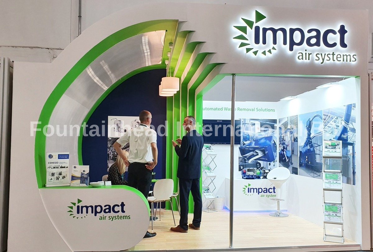Assisted our clients #Impact|15sqm, #Nickel|57sqm &amp; #Uver|50sqm in #LabelExpo Europe exhibition that took place in Brussels this year. Everything went smoothly from designing to fabrication and we <a href="/fountainhead/">fountainhead</a> once again won the trust of our client for the services we delivered