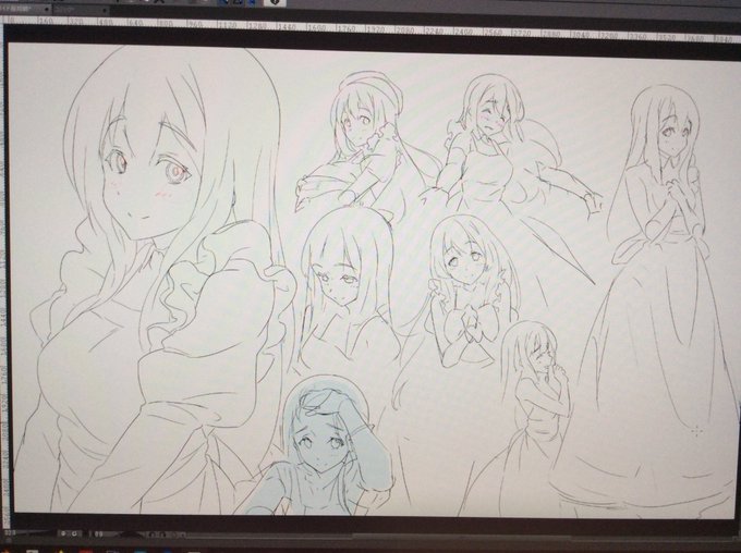 今はこれと練習で手一杯なのでハロウィンは描かないと思う 