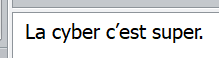 Quand on me demande de commenter des slides sur la SSI.