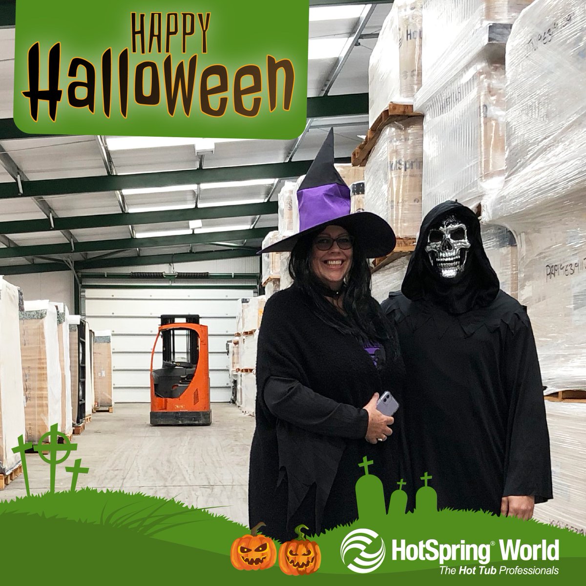 HotSpringWorld's tweet image. Things are looking #spooky in the Warehouse today!🎃👻

#EveryDayMadeBetter #HappyHalloween #Halloween19 #Halloween2019 #ThursdayThoughts #NoBrexitDay