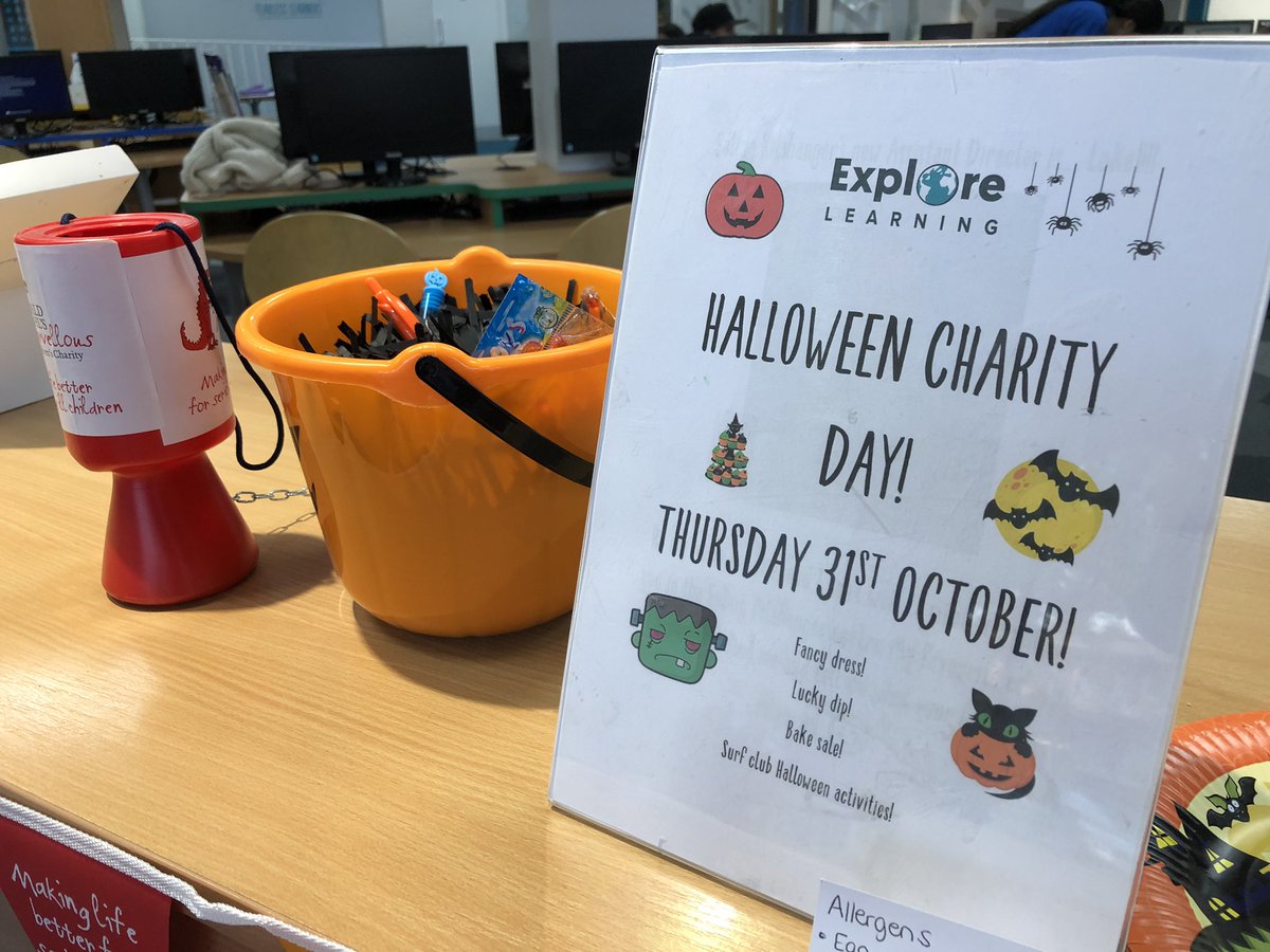 Great to see @ealingexplore getting in the #Halloween #spirit on #MyHighStreet #Pitshanger #GBHighSt #PitshangerLane &amp; it’s all for <a href="/roald_dahl/">Roald Dahl</a> #charity #halloween2019 #ghosts 👻 #witches 🧙‍♀️ broomstick 🧹  #trickortreat #shoplocal this #Halloween pop in &amp; say 👋 #pumpkin