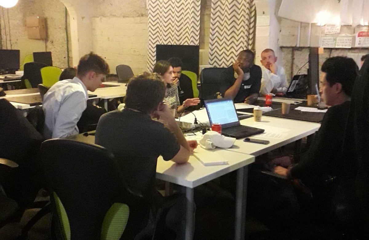 Co_Immune's tweet photo. 🚀#Sprint #Data 2
🙌 On October 10 we were at the
@WildSchoolParisfor our #hackathon on #vaccination
💫Participants worked on data and had fruitful discussions with #mentors in #data #science and #epidemiology!
🙏Thanks to our supports @WildSchoolParis, #kapcode & @CorrelAid https://t.co/5KjtZk74gy
