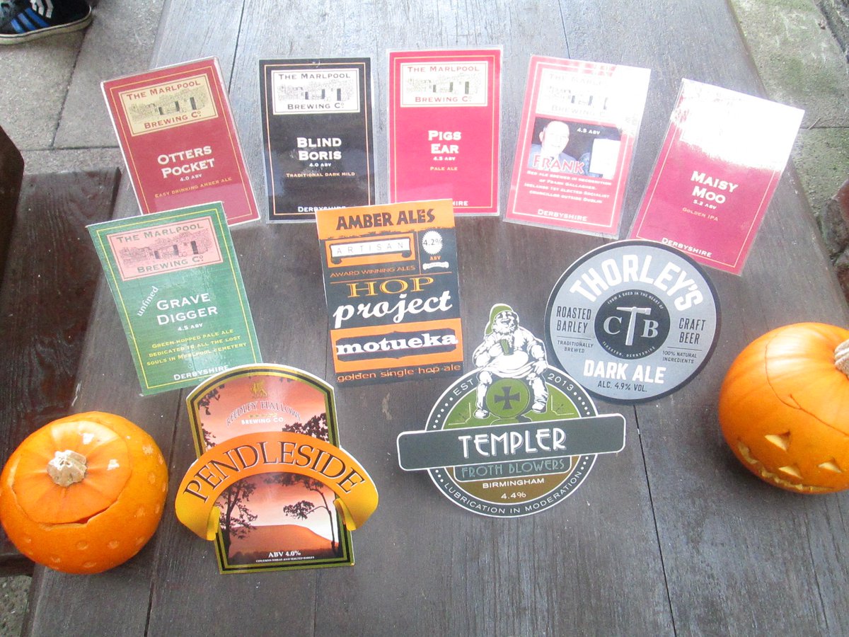 marlpoolalehous's tweet photo. Weekends beers, including our Grave Digger, made using hops from Marlpool Cemetery, plus usual stuff. https://t.co/X0GXi4kBXB
