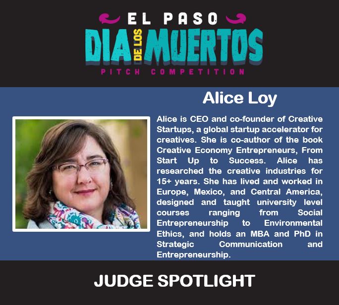 1 more day until the #ElPasoPitch kicks off! Can't wait to hear from <a href="/aliceloy/">Alice Loy</a> from <a href="/createstartups/">Creative Startups</a> on the judges panel!