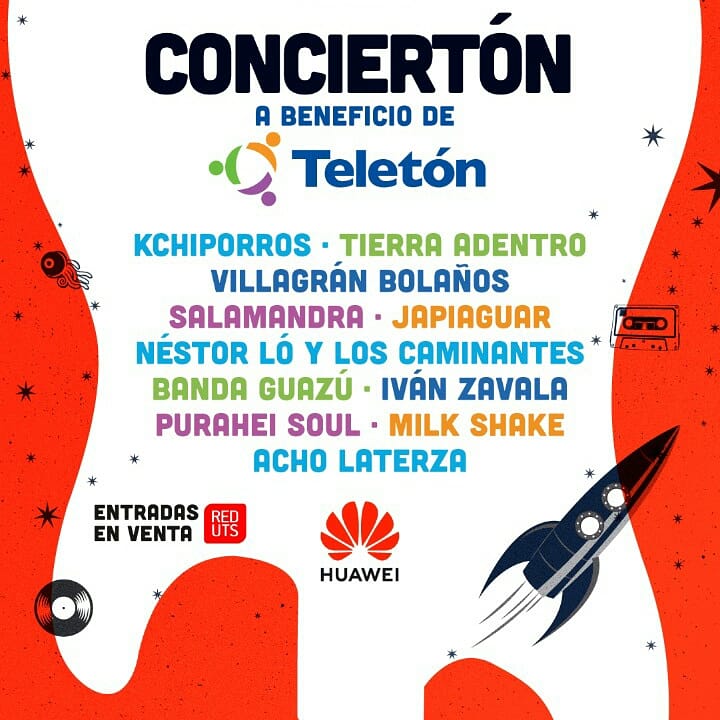 salamandrapy's tweet photo. Te regalamos dos entradas para el #Concierton de @TeletonParaguay . Dale RT y participas https://t.co/qr1M6sSUI1