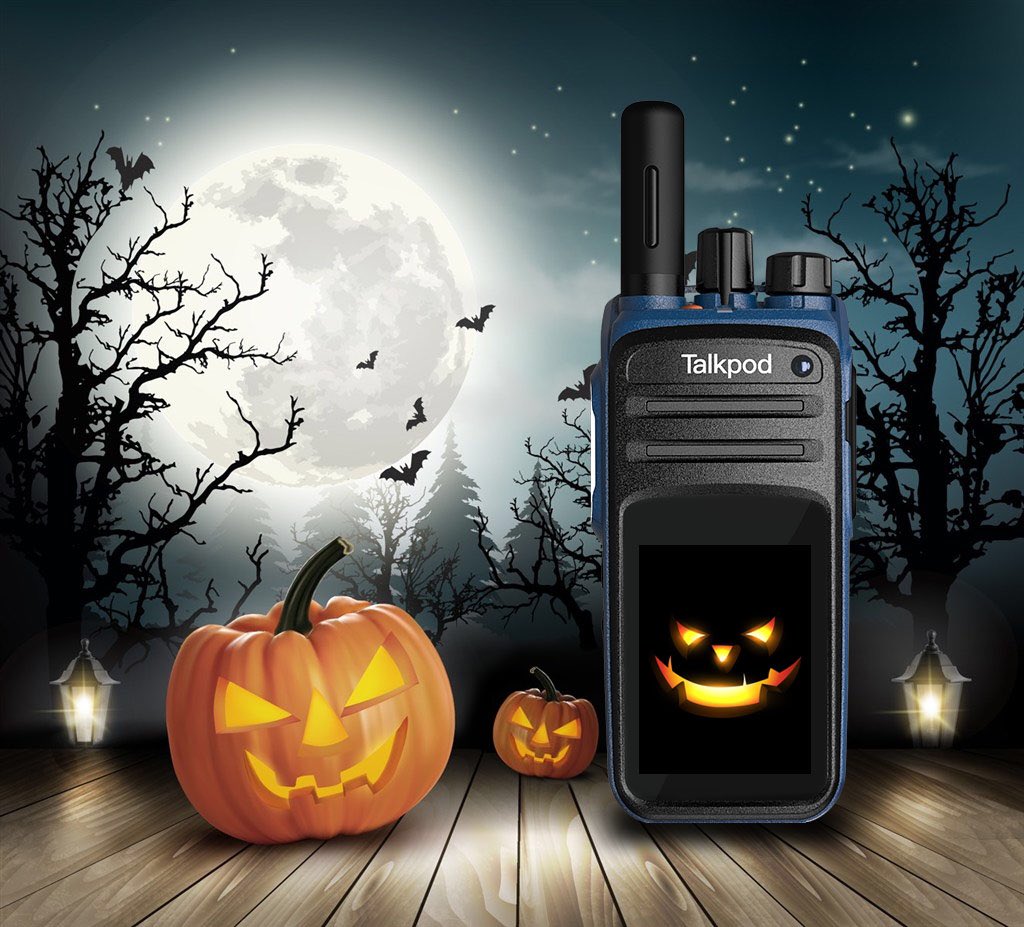 TalkpodTech's tweet photo. #Talkpod Happy Halloween 2019 #pushtotalkovercellular #pttovercellular #MCPTT #PocRadio #PttRadio #IpRadio #VoipRadio #pushtotalk #4gRadio #LteRadio #pocwaliketalkie #roip https://t.co/aVCF1kkvlW
