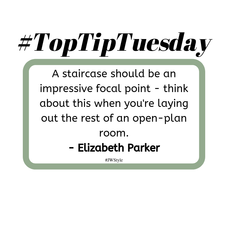 JWoodturners's tweet photo. Our first #TopTipTuesday of the month comes from Elizabeth Parker, who gives amazing advice on open-plan layouts #JWStyle #StaircaseDesign #InteriorDesign #ExpertAdvice https://t.co/v1h0hIasKw