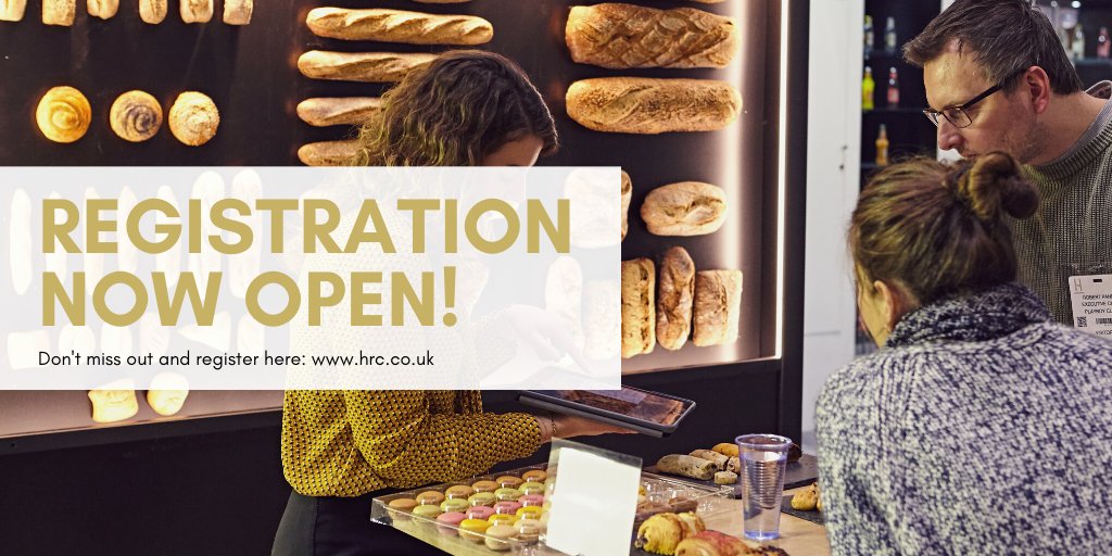 Registration is now open! From catering equipment and fresh ingredients to glassware and reservation systems… you can source new products and business solutions from over 650 suppliers at HRC next March! Register here: hrc.co.uk