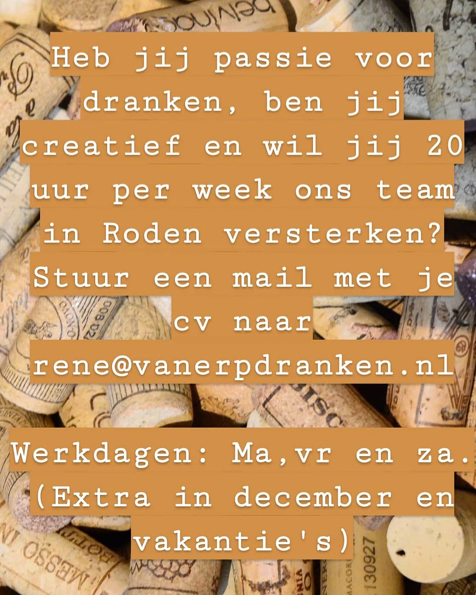 Word jij onze nieuwe collega?