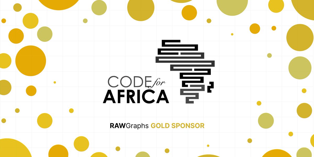 rawgraphs's tweet image. What a day!
@Code4Africa backed our campaign and it&apos;s the 4th Gold Sponsor of #RAWGraphs2.

@Code4Africa is Africa’s Largest Civic Technology + Data Journalism Initiative and operates in 8+ countries with labs in Lagos, Abuja, Nairobi, Dar es Salaam, Kampala and Cape Town.