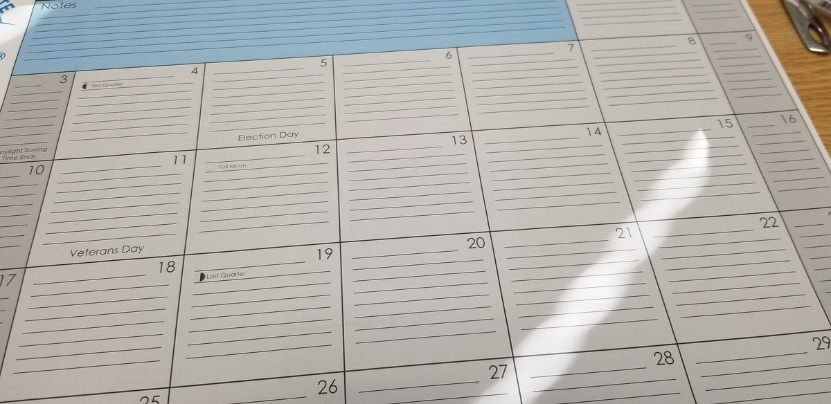 stubemis's tweet photo. I just filled out October...how can it be November tomorrow??? #wheredidOctobergo https://t.co/4zLn1VgDnD