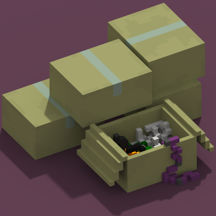 Alcoro13's tweet photo. #Voxtober days 23, 24, 25 &amp; 26: small town, handheld console, candy &amp; decorations | Exams and assignments got rid of all my free time, but I've managed to finish them all!

#voxelart #magicavoxel #voxeldailies 
@VoxelDailies https://t.co/L2VT6F3BgY