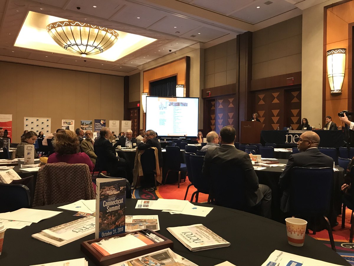 Great Commercial Real Estate Summit, I’m talking about how New Milford can use our assets to attract new industry. Positioning us in the marketplace for new investment.