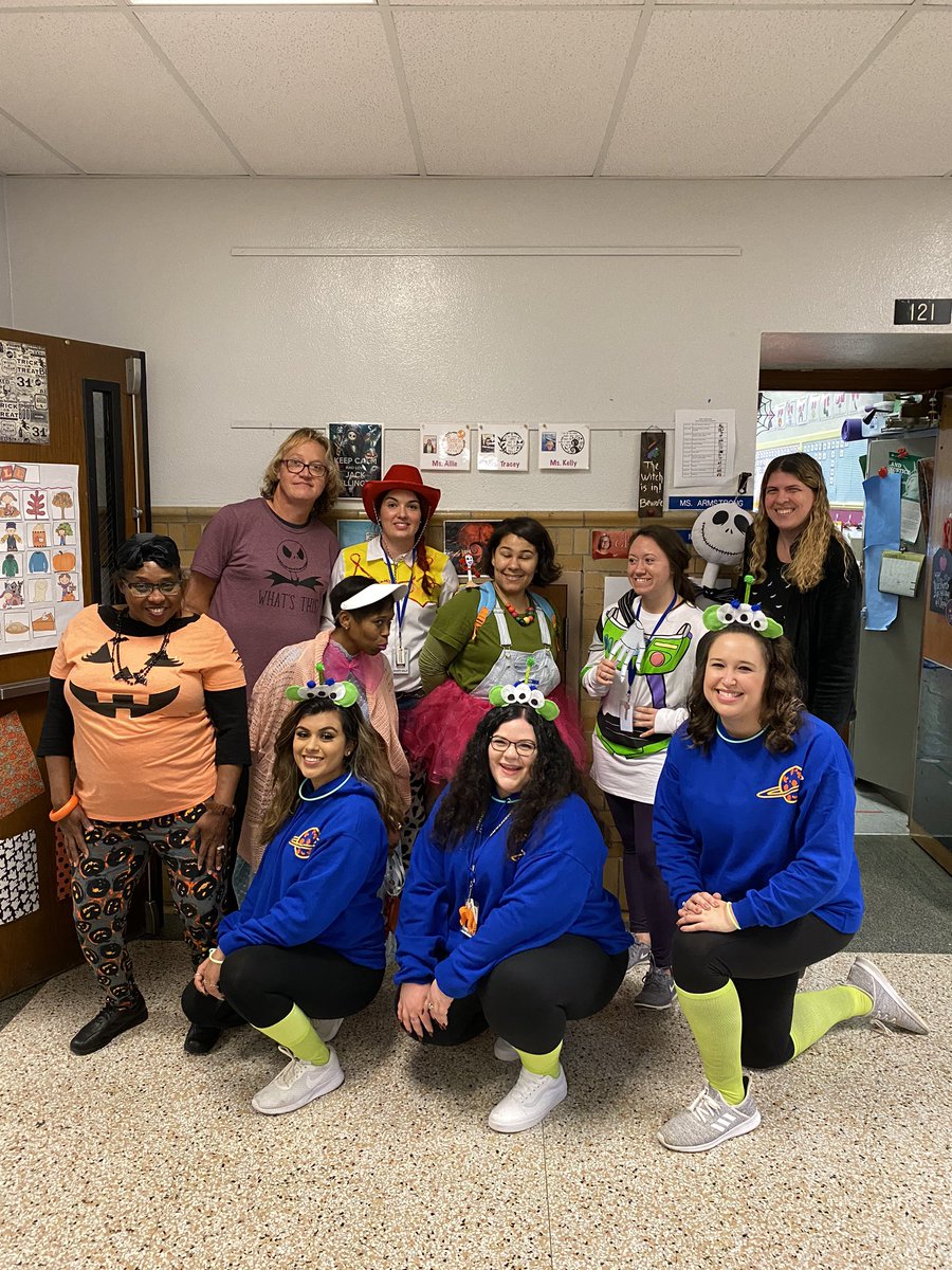 SempleStars's tweet photo. Trick or Treat...the best ECE team in the World. Our motto: See the Able, Not the Label. #wearejcps #semplestars #semple #teamece #seetheablenotthelabel #ForTheKids #jcps https://t.co/O20PTqPCit