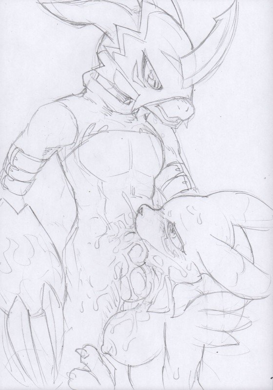 "Sorry every other Digi, Flamedramon's just taste the best."