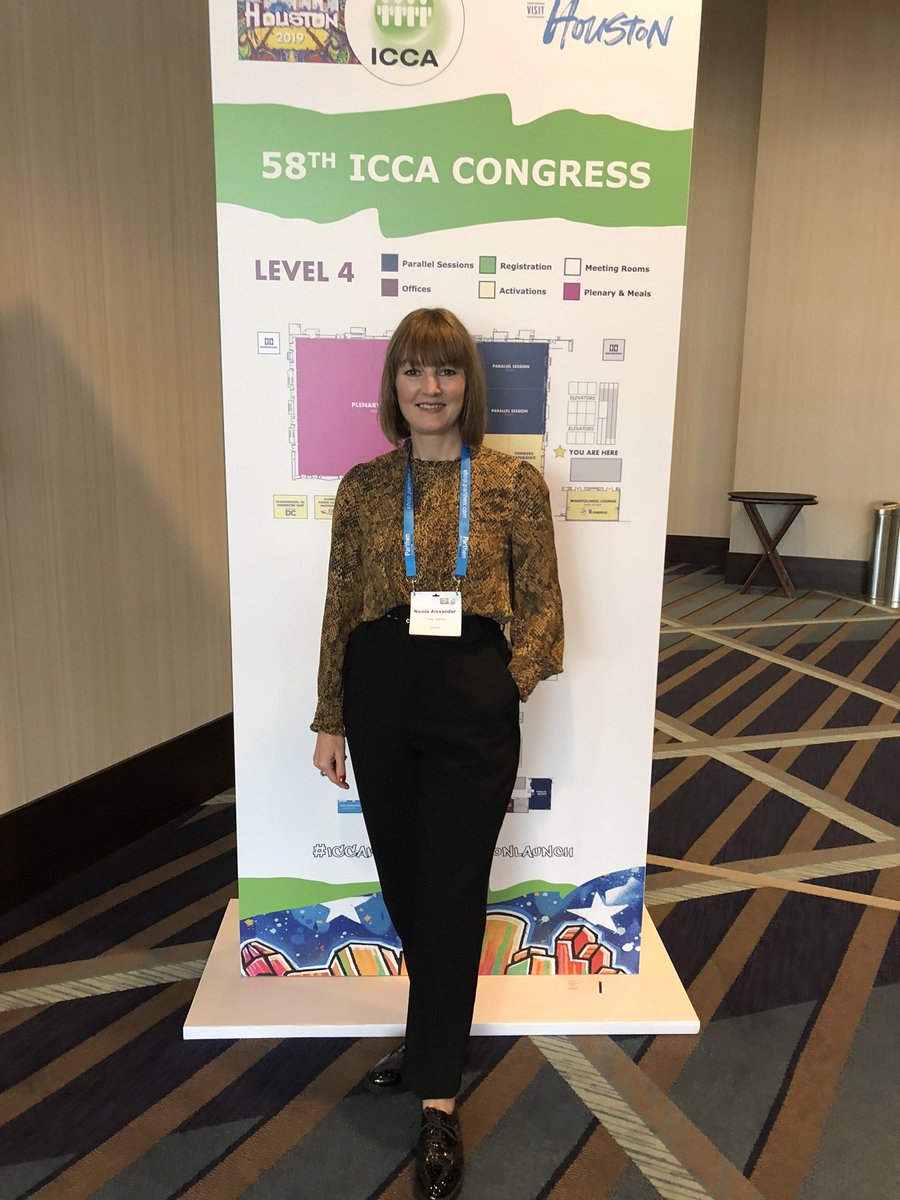 nicola_alexandr's tweet photo. Thanks for a great congress @ICCAWorld @VisitHouston excellent speakers, content and networking. Look forward to planning #ICCAAMP 2021 in #Calgary with you all! #MeetInAlberta @MeetingsCalgary @CTCC_Calgary https://t.co/pX5BZmZbUF