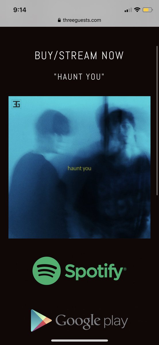 iamnoahdevore's tweet image. HAHNT YOU OUT NOW threeguests.com