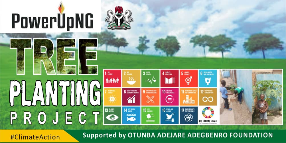 Join us in taking the right steps towards addressing #ClimateChange through tree planting

#ClimateAction #GlobalGoals 

<a href="/MBuhari/">Muhammadu Buhari</a> 
<a href="/PowerUpNG/">PowerUp Nigeria ( + #SDG7)</a> 
<a href="/ossap_sdgs/">OSSAP-SDGs</a> 
<a href="/gbemle/">Adetayo Adegbemle</a> 
<a href="/HamzyCODE/">Hamzat Lawal - 🐘</a>