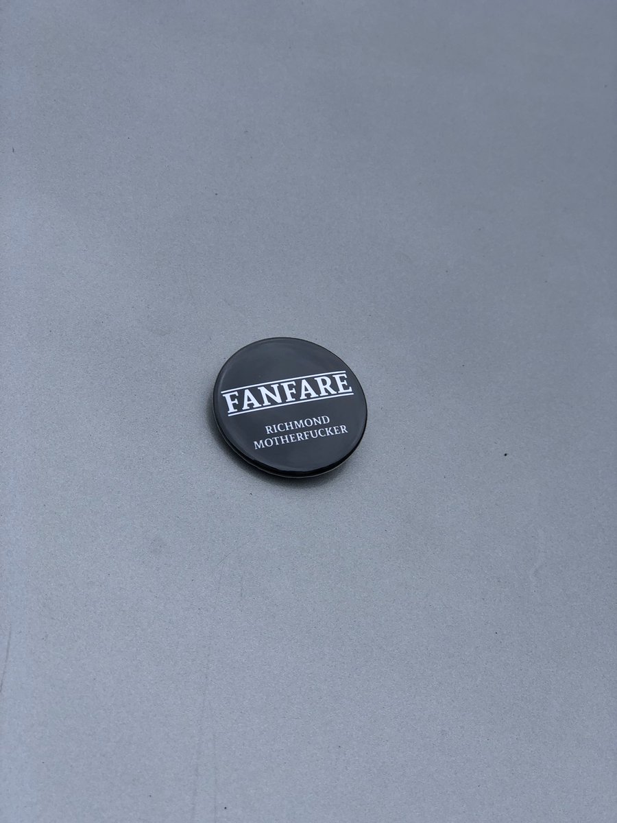 Merch goes live tomorrow. Every order comes with a pin and stickers. Who’s picking something up?