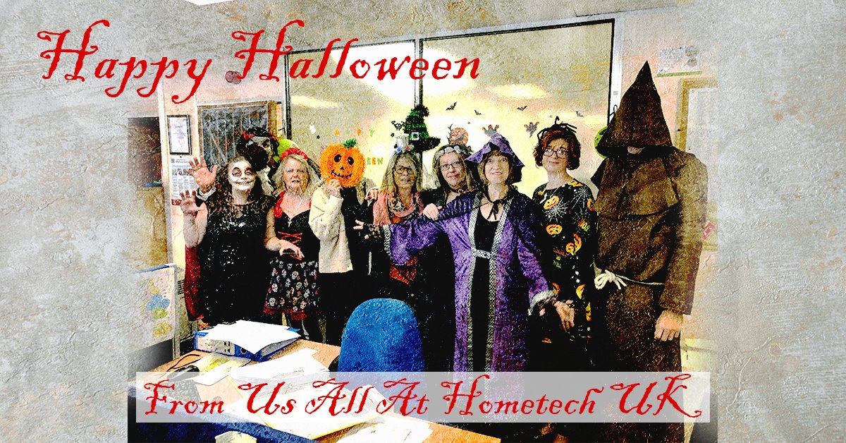 Its been a freaky day here at Hometech UK HQ! #halloween19