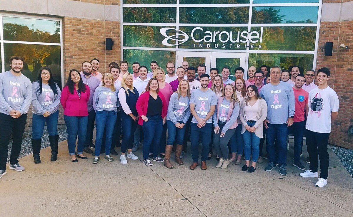 markdamphousse's tweet image. In support of #BreastCancerAwareness month, and our corporate philanthropic partnership with The American Cancer Society, our Windsor office rallied around for a PINK OUT day!