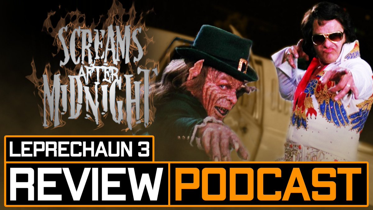 ScreamsMidnight's tweet photo. The #Octoberthon Day 31! 

Happy #Halloween everyone! The first of TWO episodes today sees us return to the battleground that is #Leprechaun with the 3rd movie in the series!

https://t.co/oHGH6jm0bT

#HorrorMovies #Horror #filmtwitter #31DaysOfHalloween #31DaysofHorror https://t.co/Kj41xn6AxC