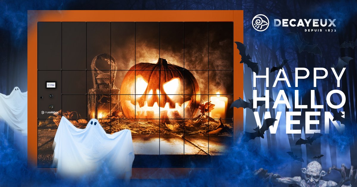 DADDecayeux's tweet photo. HAPPY HALLOWEEN ! 🎃
Que dents de vampires et chapeaux de sorcières vous soient livrés dans toutes les #MyColisBox pour être les plus effrayants ce soir 👻🧛
#hallowenn2019 #horror #freakynight https://t.co/bljWDnac5S