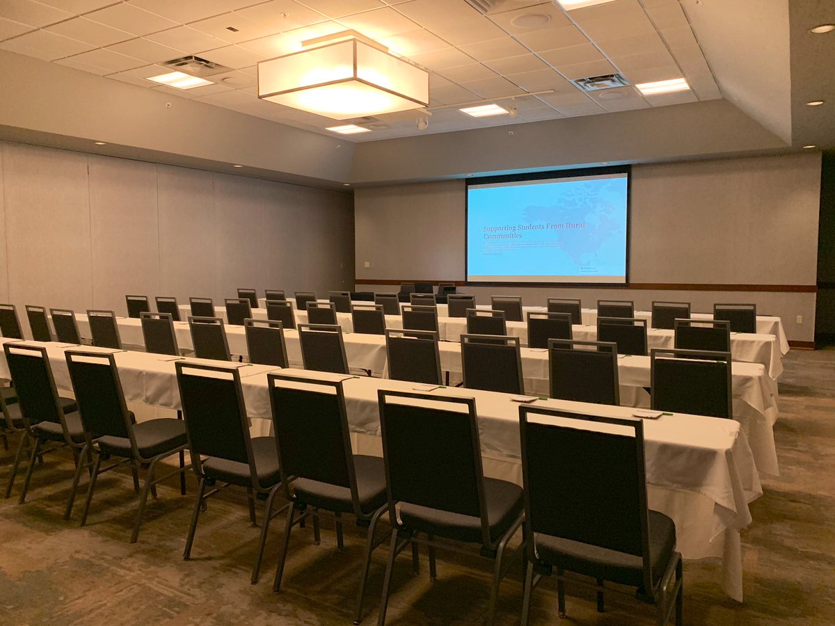 KatherineCole13's tweet photo. It was an absolute pleasure to present at NASPA IV-W this week on how to support students from rural communities in a university setting! Thanks for having me, @NASPA4W! #ForwardThinkingForwardLeading https://t.co/9oxjTaTx7W