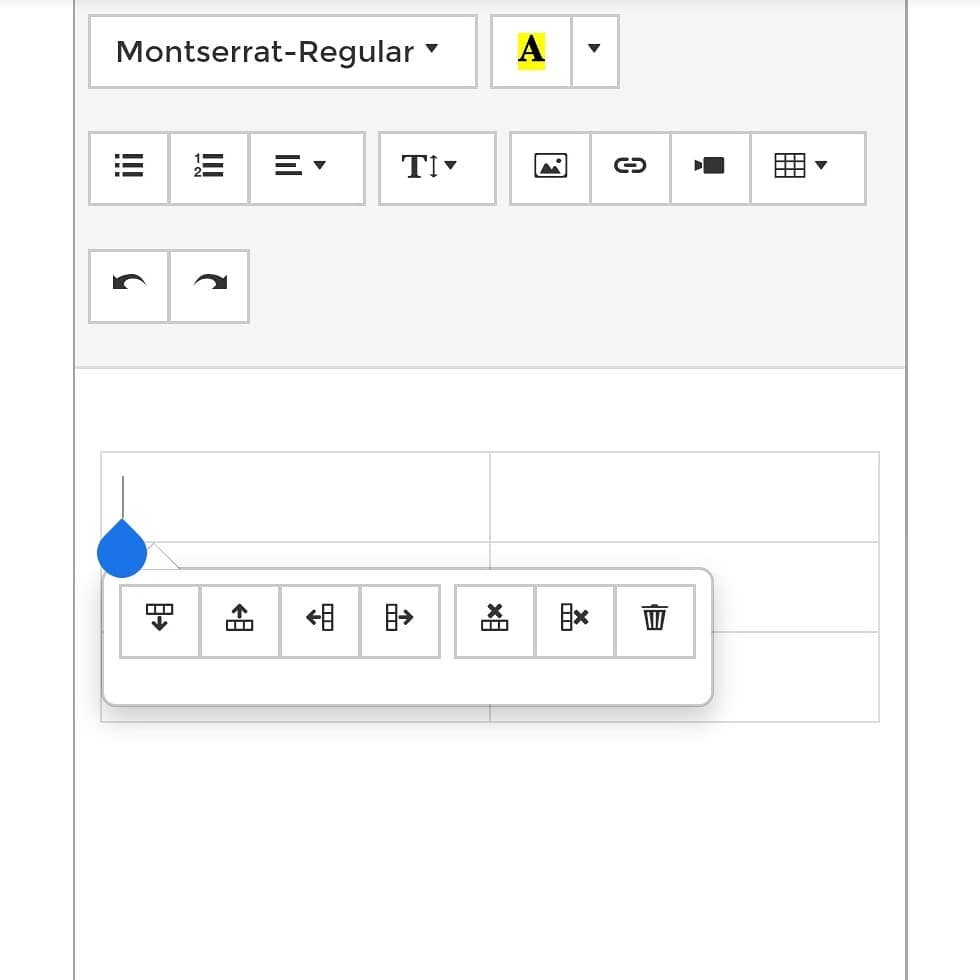 Weberclayer's tweet image. Once you have added a table, you can easily edit them. Add row, delete row, add column, delete column, delete table as simple as that.
Have you made your own website? Try weberclay.com
#websitetipsoftheday #createtable #edittable #websitemanagement #websitecreation