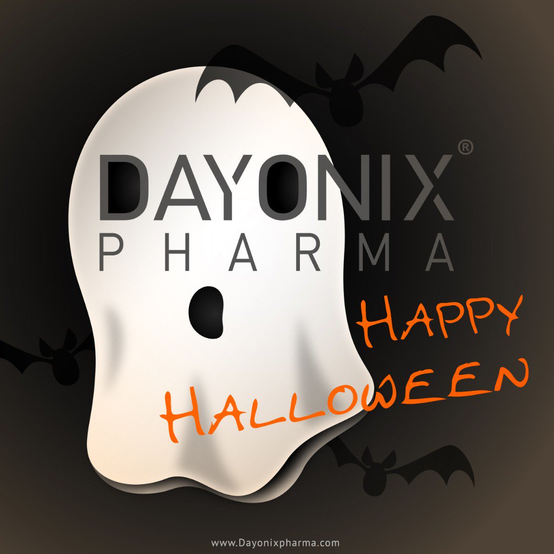 All of us here at <a href="/DayonixPharma/">Dayonix Pharma</a> wish those of you that celebrate a #HappyHalloween

dayonixpharma.com

#Dayonix #Livehappily #supplements #health #halloween #halloween2019 #trickortreat #halloweenparty #halloweenmakeup #halloweenmakeupideas #halloweencostume