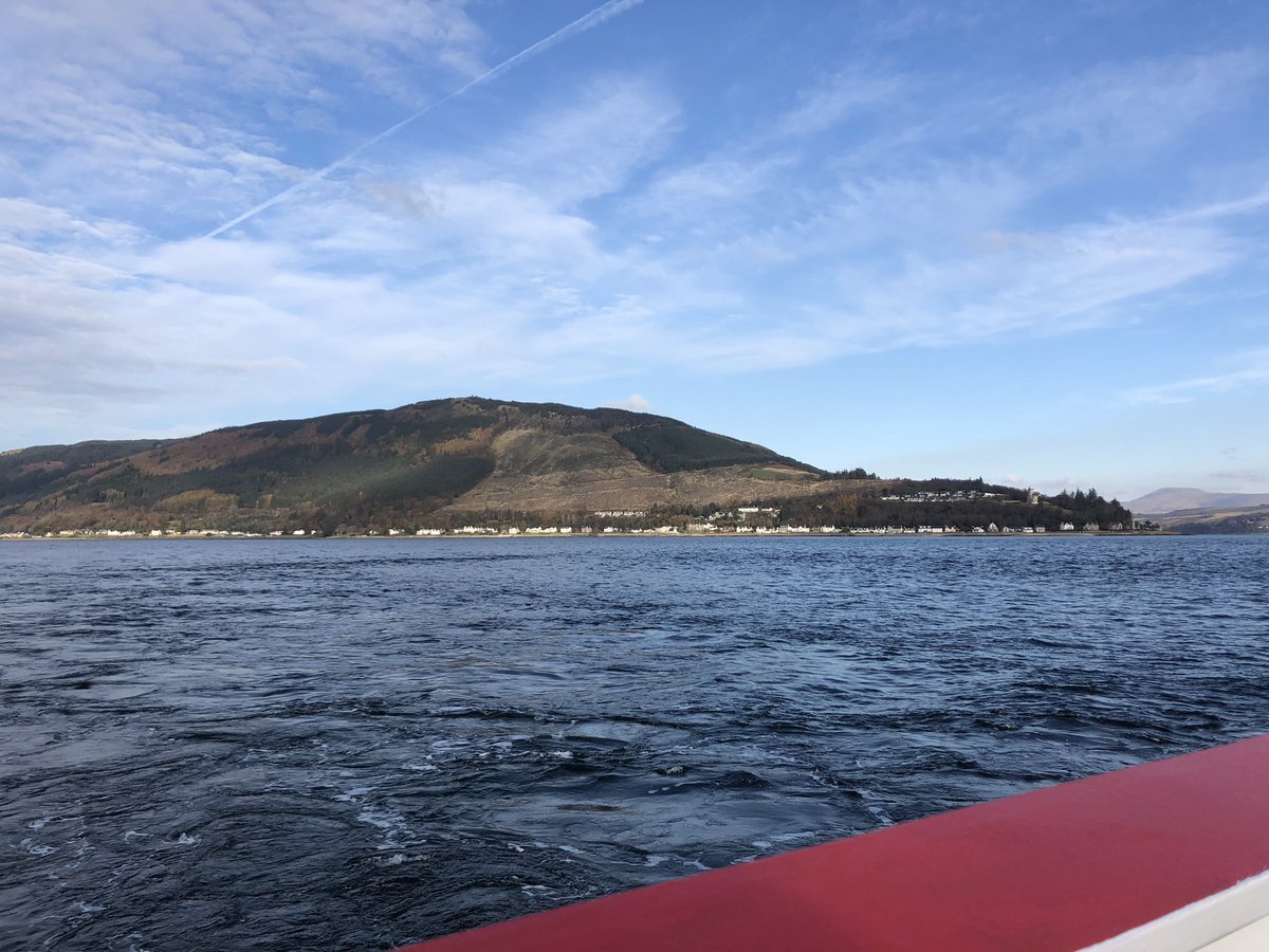 TrendDigital's tweet image. Morning meetings in Dunoon 🚤 ☀️