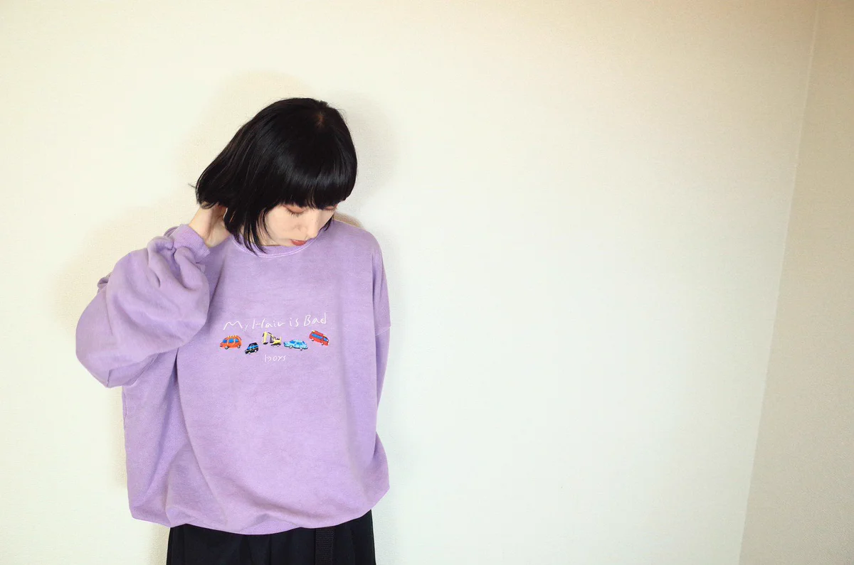 MyHair is Bad スウェット　Mサイズ ライトパープル My Hair is Bad on X: 