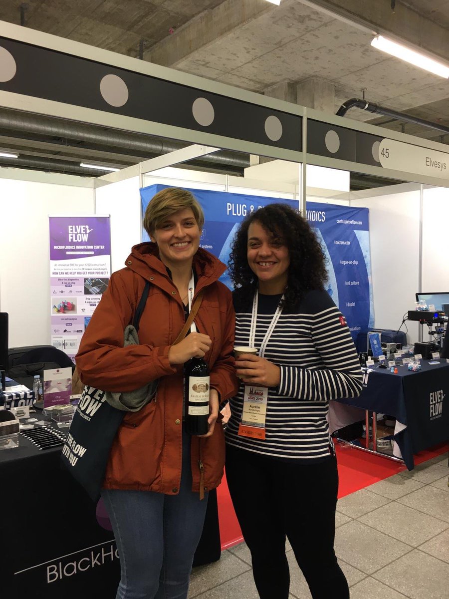 elveflow's tweet photo. Another winner of our #MicroTAS2019 raffle! @univbordeaux
@MicroTAS2019
There's still a little time to come and chat with Elveflow at booth 45 if you want to! https://t.co/fAbslzVn6w