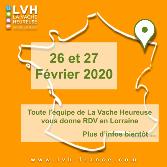 lavacheheureuse's tweet photo. Les 26 et 27 février 2020, toute l'équipe LVH vous donne rdv en Lorraine !

Plus d'infos à suivre... https://t.co/f6OGA2fhhN
