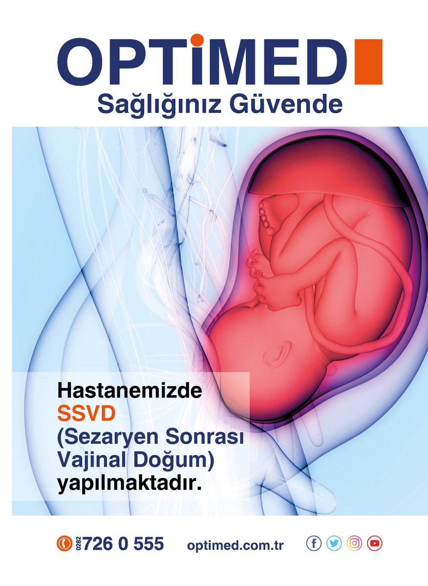 OptimedSH's tweet photo. Hastanemizde "Sezaryen Sonrası Vajinal Doğum Mümkün!"

Örnek Hasta Deneyimi için: 
https://t.co/hHg1PxKH11

#optimed #sağlığınızguvende #ssvd #BirKereSezaryenHepSezaryenDeğildir #SezaryenSonrasıNormalDoğum https://t.co/rWYHi3EjHy