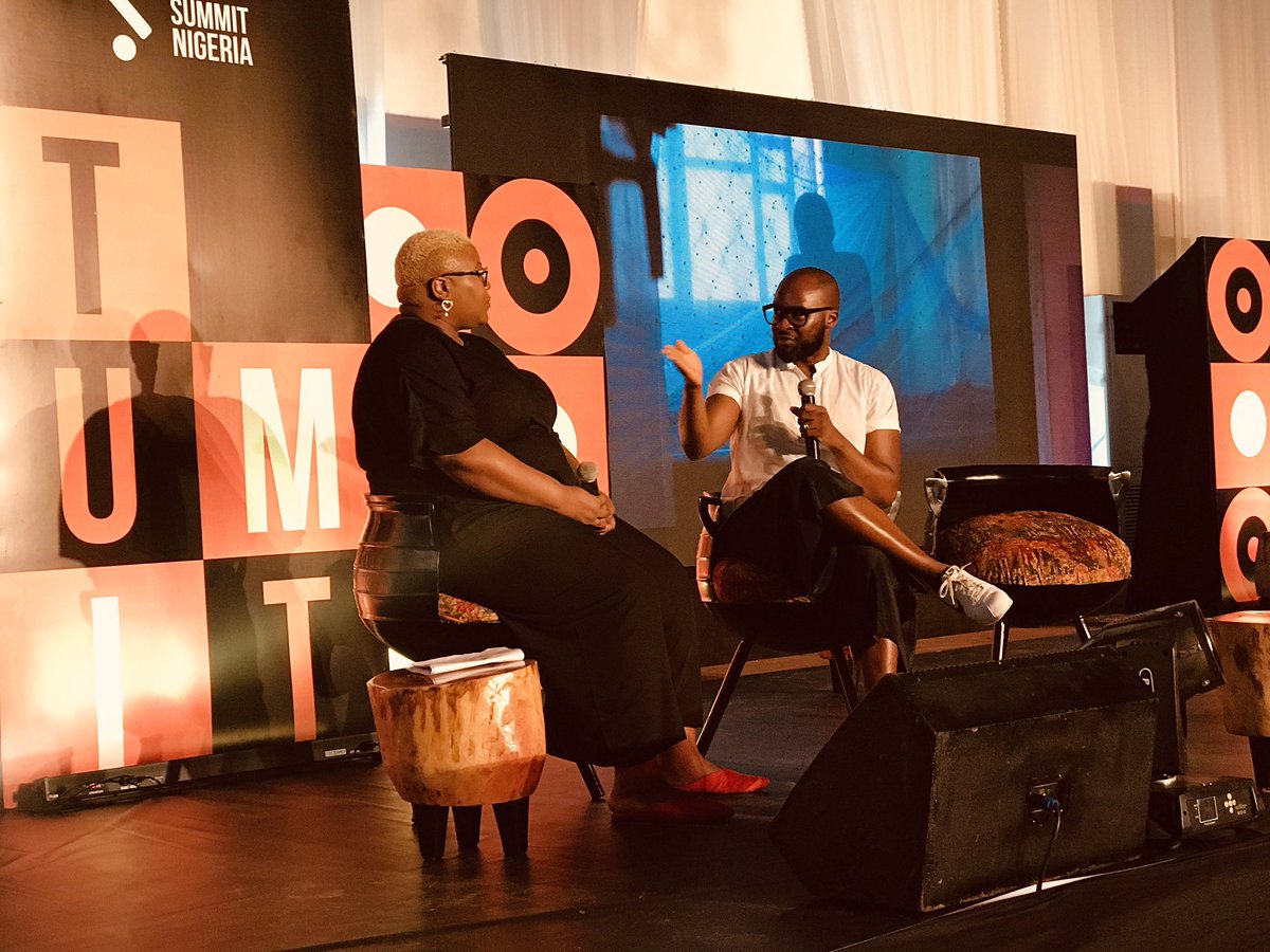 ArtSummitNG's tweet photo. Kicking Day 2 off with our Artist Voice by @LakinOgunbanwo 

#ArtSummitNigeria #ArtSummitNG2019 https://t.co/AQgVxt7GRn