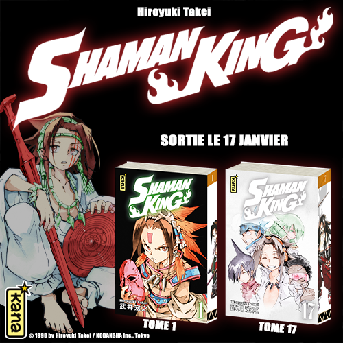 manga_news's tweet photo. [Manga] Nouvelle édition, arrivée de la vraie fin inédite, sortie des spin-off... 2020 sera l'année #Shaman #King chez @EditionsKana !

Toutes les infos en détails ici ➡️ https://t.co/pGnXO5SPPM

#manga #shonen #StarEdition #ShamanKing #シャーマンキング https://t.co/g9k9dJ3KkV