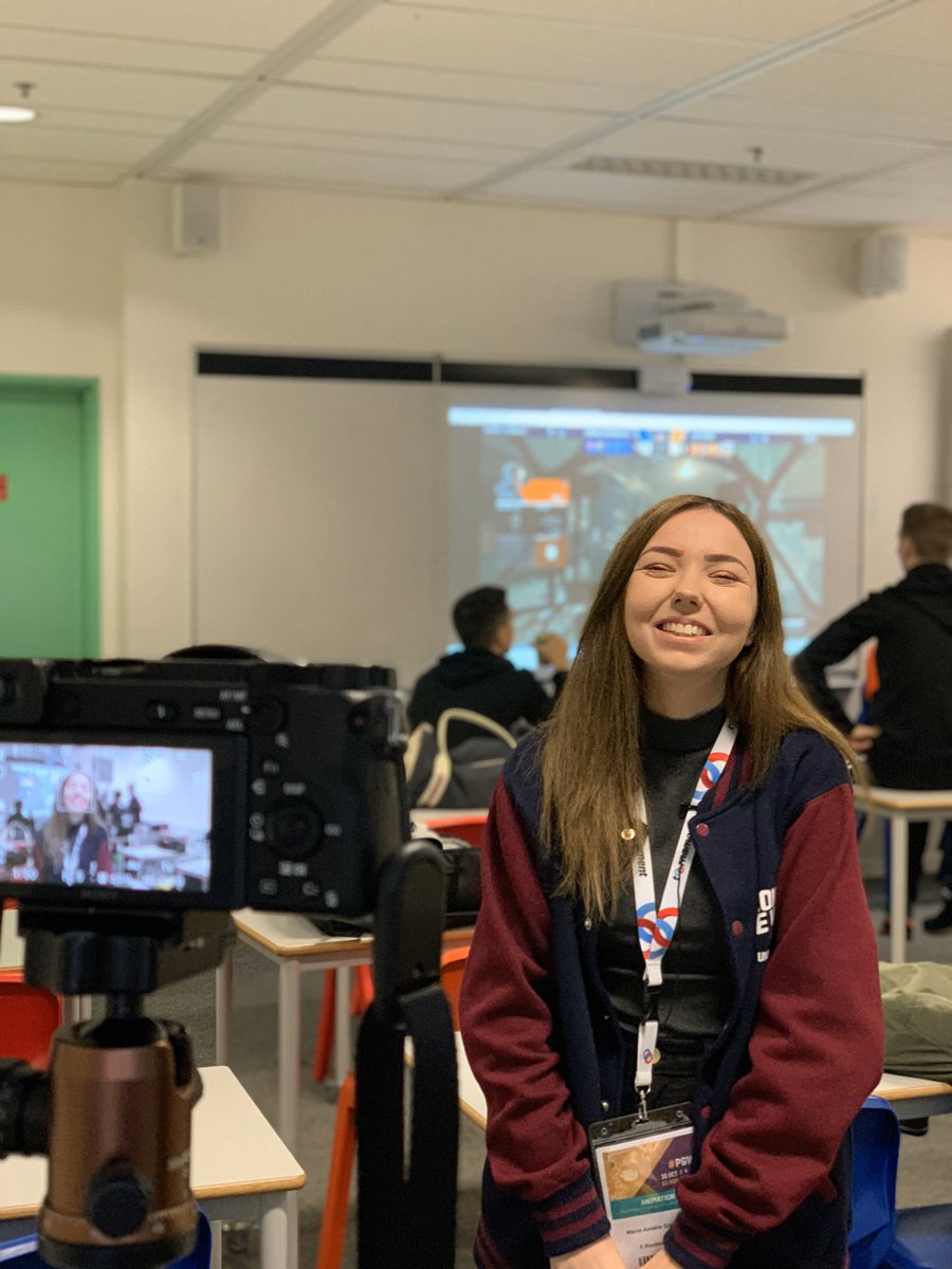 MickaelGarime's tweet image. Quand @MariieAmeliiie prend du plaisir à être interviewée pour l’@IIMparis ! Vidéo en préparation pour suivre l’équipe @LDVEsport avant la grande finale #6ST ! Stay tuned !
