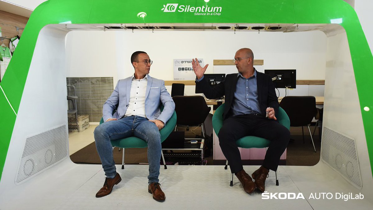 skoda_x's tweet photo. Meet 2 #startups that cooperate with our Israeli branch. #Silentium, active noise control system and #GuardianOpticalTechnologies, a sensor that detects vibrations and movements in the car to ensure maximum security of individual mobility. 🚗 We are excited to tell you more soon! https://t.co/amvOGJAqyr