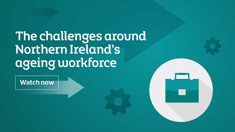 Northern Ireland has an ageing demographic structure. This is having an impact on labour supply. Watch Invest NI’s presentation 'The challenges of an Ageing Workforce'. Plan for this demographic shift and ensure you reduce any impact on your business >> bit.ly/36kpKhP
