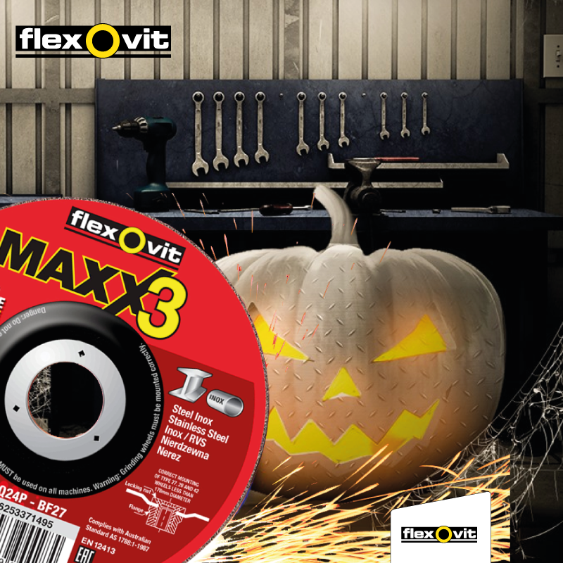 Flexovit_ES's tweet photo. ¿Calabazas en acero? 🎃🎃🎃
Decora este Halloween con nuestros #Maxx3. 
¡Más cortes en menos tiempo! Trabaje de forma más rápida e inteligente con los discos Maxx3 de Flexovit.
https://t.co/zrJBB0cvH8

#FlexovitAbrasivosEspaña
#HalloweenConFlexovit https://t.co/Synm1aFgD8