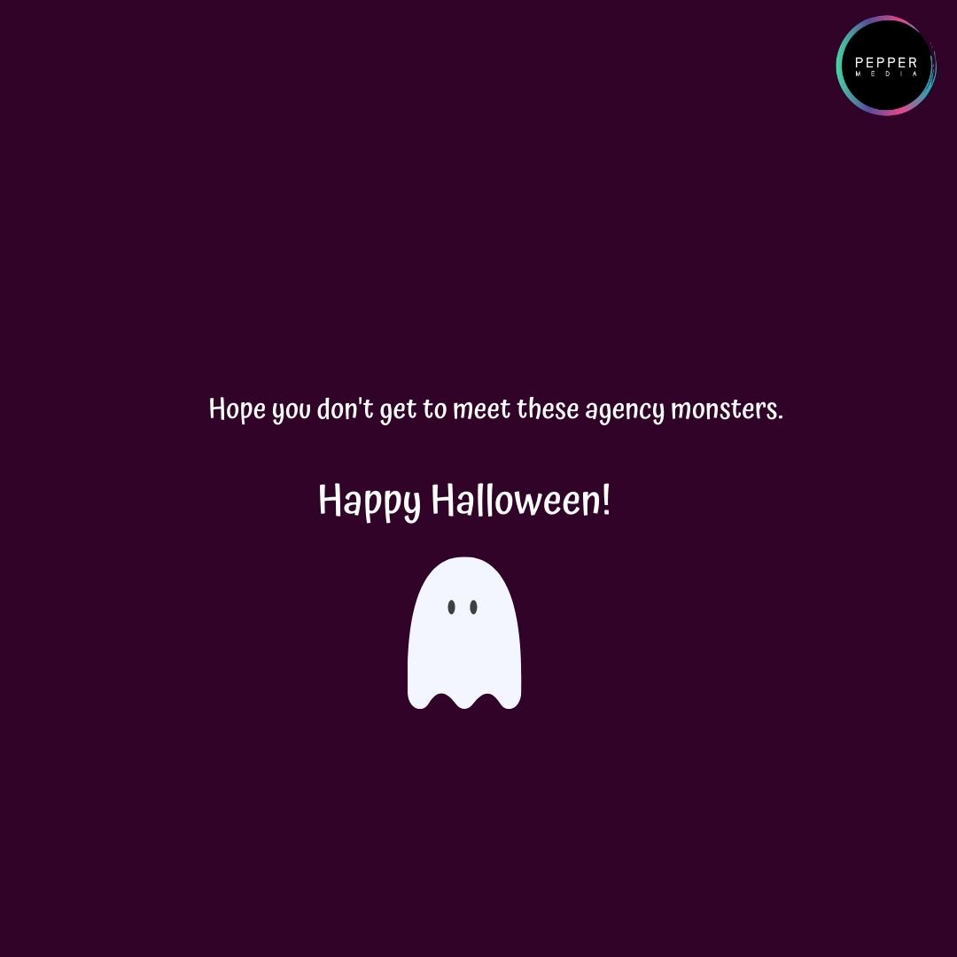 Will these monsters haunt you this Halloween? Or will you escape the clutches of the Agency Life in time for the long weekend? Watch out!

#Halloween19 #TrickOrTreat #LongWeekend #AgencyLife