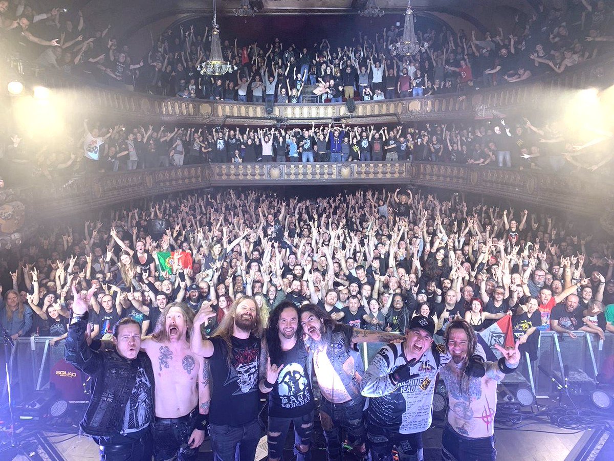 Frédéric Leclercq (@fredleclercq) on Twitter photo Yup, last night I played "Blood for Blood" with my <a href="/MfnH/">Machine Head</a> dudes in <a href="/LeTrianonParis/">Le Trianon</a> 🤘🏻🇫🇷 absolute fun and honour😊🙏🏻
#MachineHead #kreator #thrash Yup, last night I played "Blood for Blood" with my <a href="/MfnH/">Machine Head</a> dudes in <a href="/LeTrianonParis/">Le Trianon</a> 🤘🏻🇫🇷 absolute fun and honour😊🙏🏻
#MachineHead #kreator #thrash