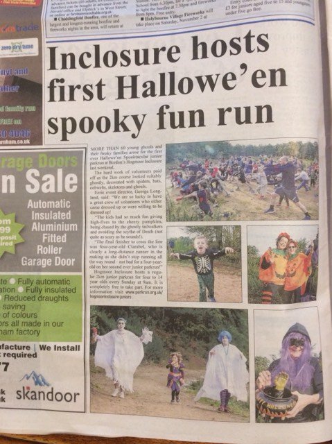 More proof (if any is required) that you are all BRILLIANT! 

#halloween2019 #halloweenparkrun #loveparkrun #juniorparkrun #volunteering