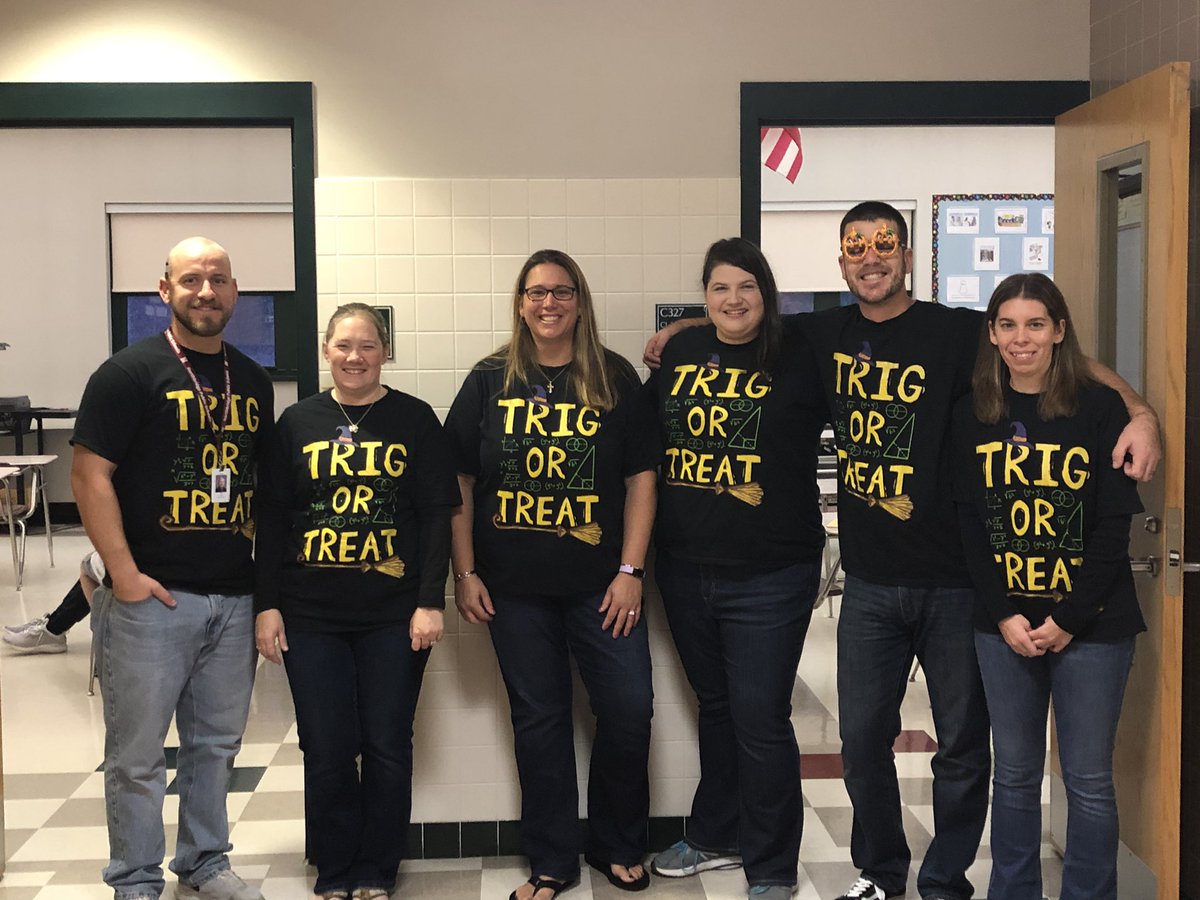 Happy Halloween! #trigortreat <a href="/MrZ_NHS/">Andrew Zollo</a> <a href="/MrPoluchaNHS/">Mr. Polucha</a> <a href="/MrsPoulinNHS/">Mrs. Poulin</a>